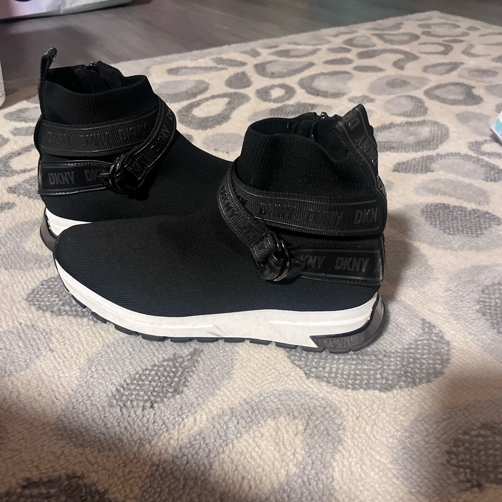 DKNY Black and White Women's Sneakers